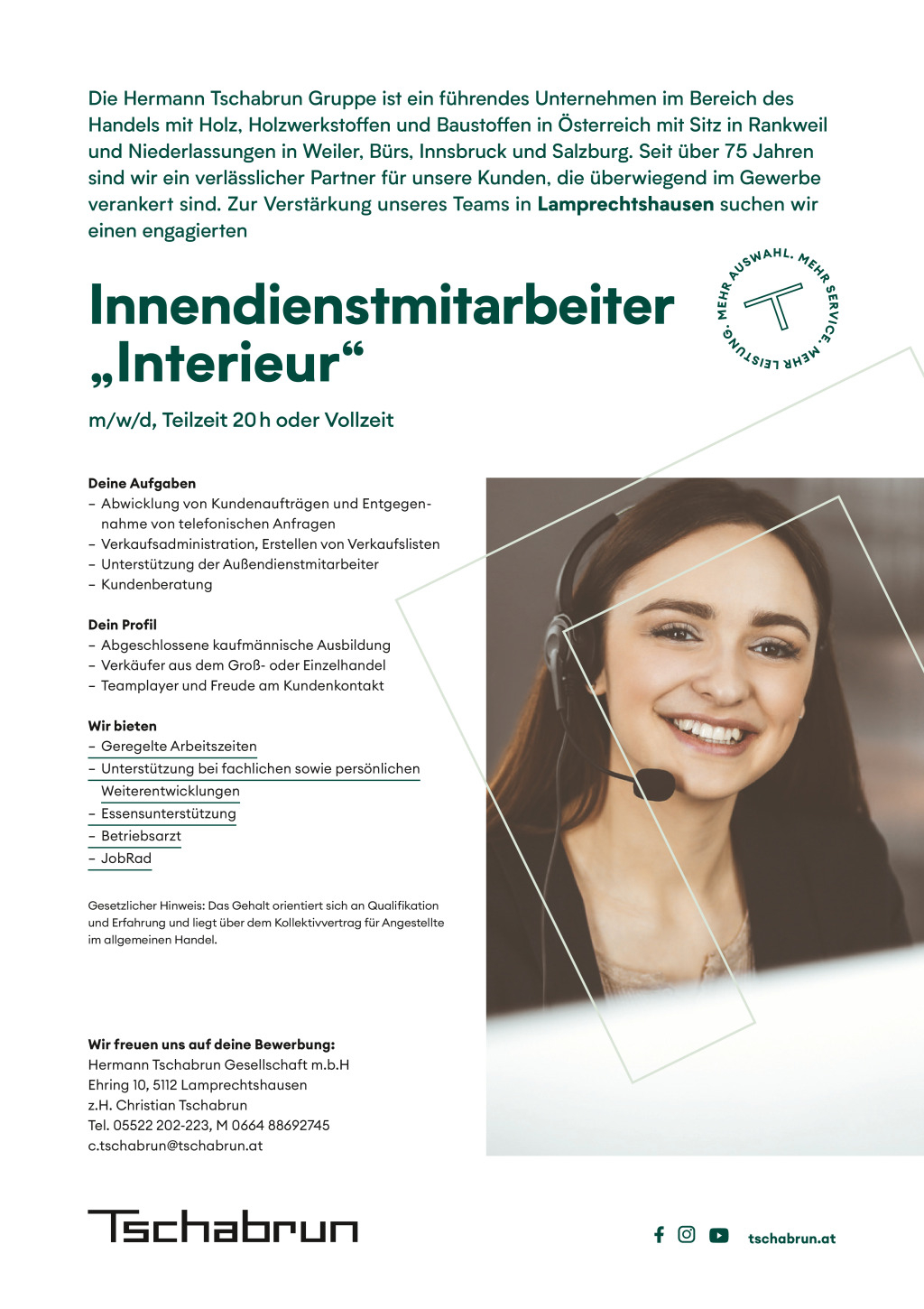 16129_Tschabrun_Stelleninserat_Innendienstmitarbeiter_Interieur_2024.pdf