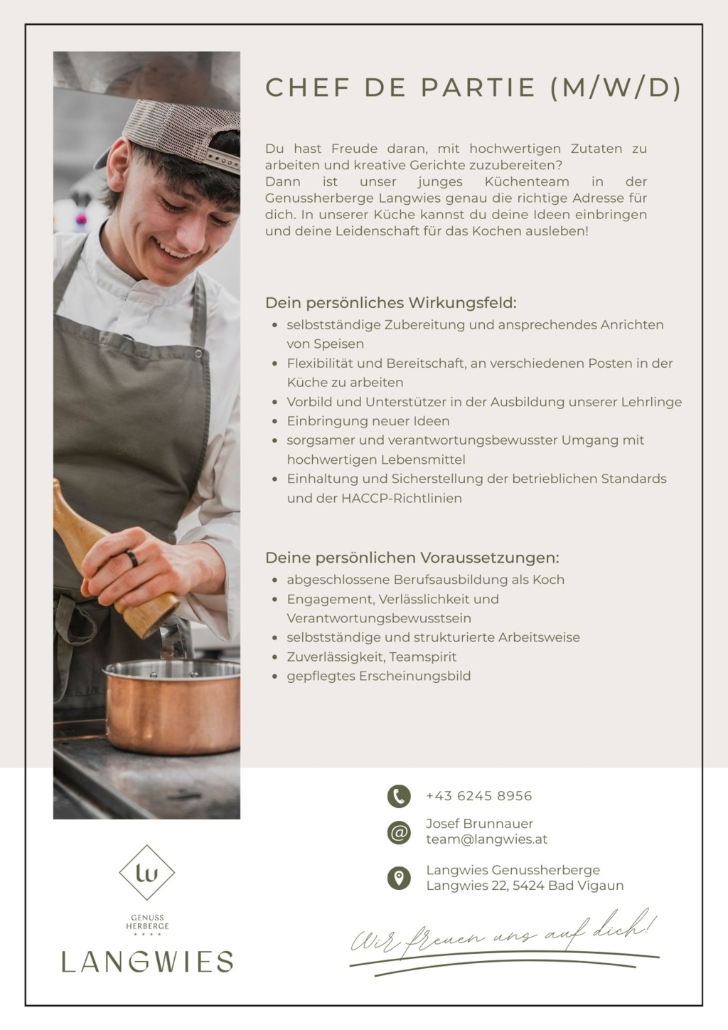 Chef de Partie (m/w/d)