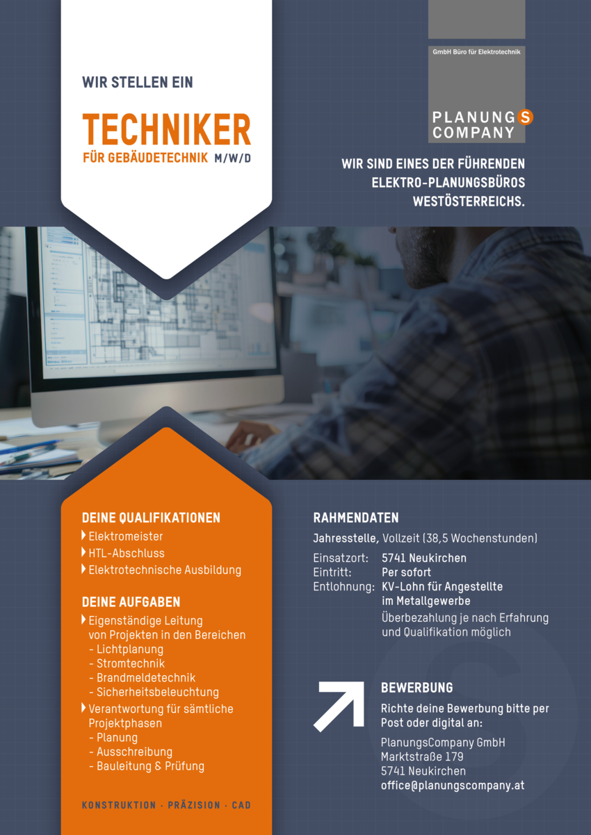 Techniker (m/w/d)