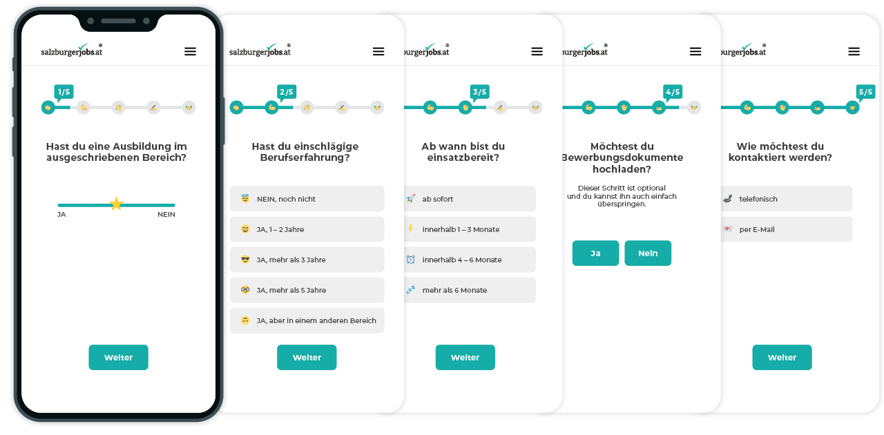 Die erste Jobbörse mit integriertem Bewerbungsfunnel